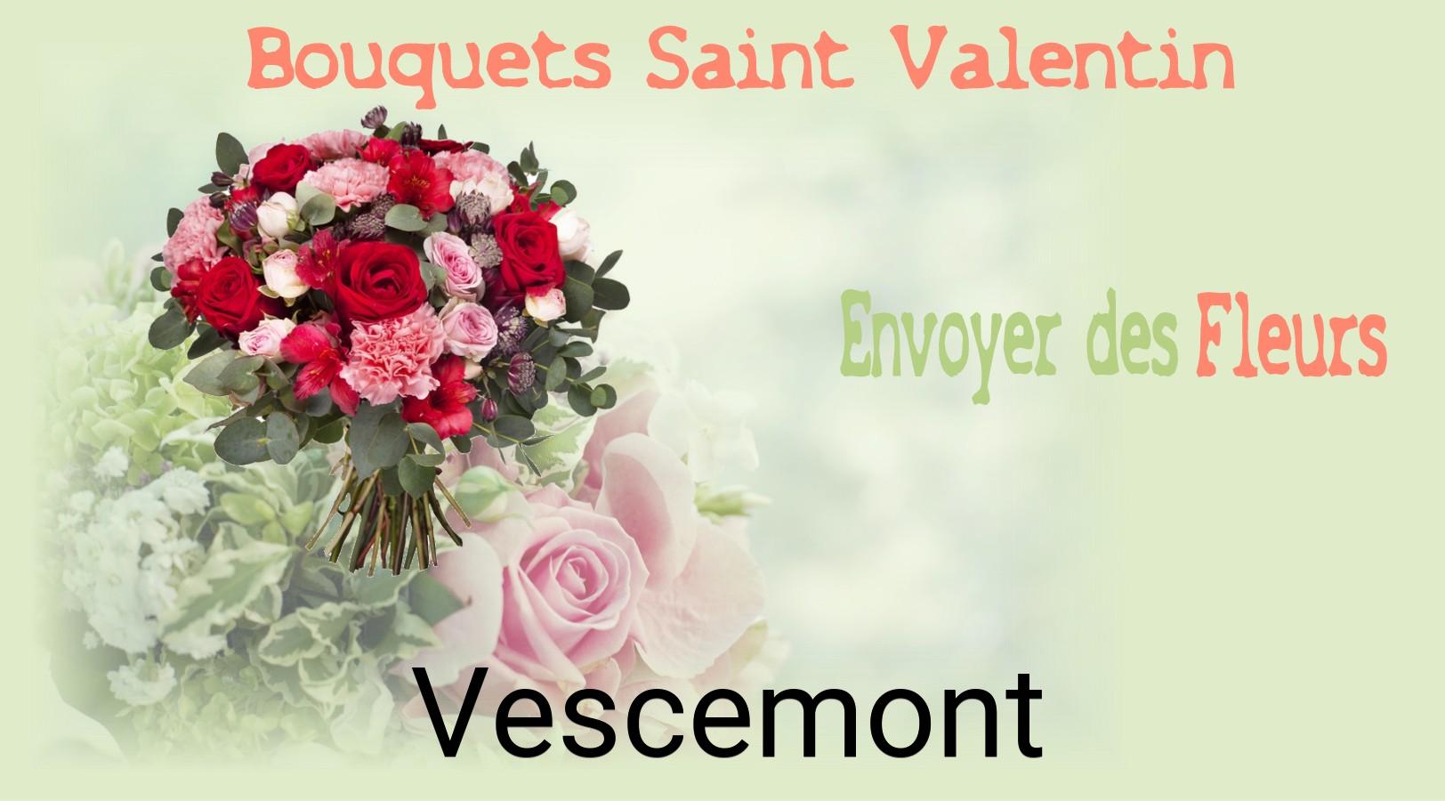 Roses de Saint-Valentin livrées à Vescemont